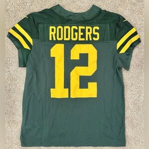 Aaron Rodgers Green Bay Packers Authentic Nike Vapor Elite Jersey Size 44